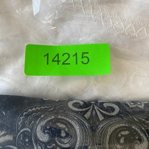 Casa Lee Women's Gray Boho Print Long‎ Sleeve Tunic Blouse Size Large - Picture 11 of 11